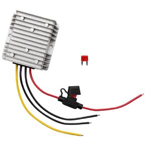UOIENRT 10A /12V 120W Converter Voltage Regulator Golf Cart 48V 36V to 12V Golf Cart Voltage Converter Waterproof