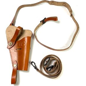 WWII US M7 الحافظة Colt .45 Cal M-7 Tanker Leather Counter Horder WW2 US