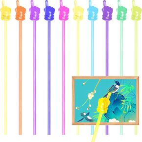 10 Pcs Finger Pointers for Kids Reading, Pointer Stick for Classroom, Colorful Finger Pointer Stick, Finger Pointers for Kids Reading, Teacher Must Haves Supplies
