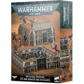 Games Workshop - Warhammer 40,000 - Battlezone Fronteris: STC Hab-Bunker & Stockades
