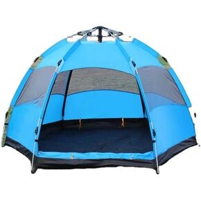 Camping Tent Instant 2 Seconds Set up, 2/3/4/5 Person Weatherproof,Waterproof & Wind Resistant, Double Layered,with Rainfly & Carry Bag. Large Family Tent, Outdoor Camping, Festivals,Backyard.