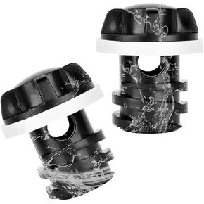 2 Pack Cooler Drain Plug Compatible with Yeti Cooler Leak-Proof Cooler Cap Replacement Cooler Plug Replacement Accessories Compatible with YETI and RTIC