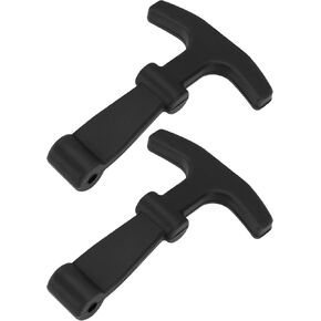 2PCS Cooler Lid Latches 111.54x80x23mm T Shaped Silicone Latches Silicone Coolers T Latches Compatible with Yeti Tundra Coolers Accessories