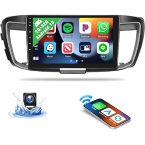 Unitopsci 2g+ 32g لـ Honda Accord 9th Gen 2.0L 2013-2018 Radio Android Car Stereo Wireless Carplay Android Auto Mirror Link 10.1 inch touchscreen GPS Mavigation Bluetooth FM WiFi WiFi SWC+ in Kuwait