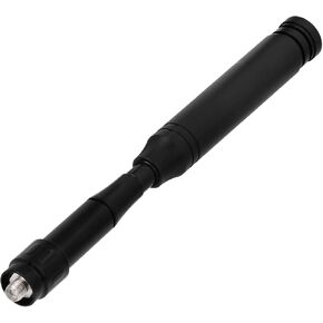Eightwood UHF VHF Dual Band Handheld Telescopic Antenna 136-174MHz 400-470MHz SMA Female Ham Radio Antennae for Kenwood Baofeng UV5R UV82 Two Way Radios