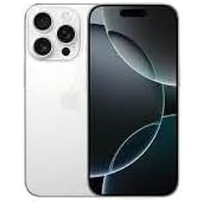 Apple iPhone 16 Pro Max, US Version, 256GB, White Titanium - Unlocked (Renewed)