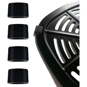 Air Fryer Rubber Tabs for Dash 6QT 2.6QT Air Fryers, Upgraded Air Fryer Silicone Rubber Bumpers Pieces Stoppers Tips side Parts for 2QT 3.7QT 5QT PowerXL Gowise Chefman Air Fryer Tray