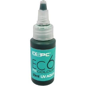 XSPC EC6 ReColour Dye, 30 mL, UV Aqua