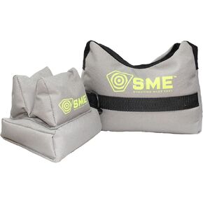 SME 2 Piece Shooting Bags | Durable Versatile Front & Rear Shooting Bags with Non-Slip Bottom & Suede Leather Topper