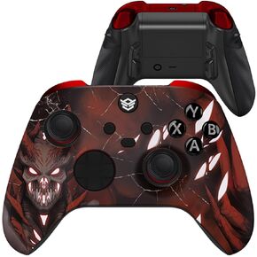 HEXGAMING Ultra X Controller for Xbox Series X & S - 4 Back Buttons - Adjustable Triggers - 6 Profiles - Hellshade - No Battery Included