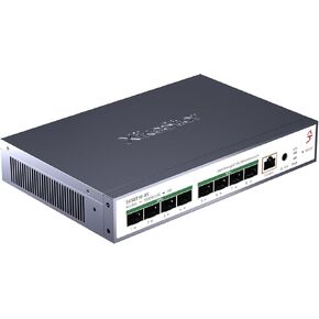 8 Port 10G Ethernet Switch, L3 Managed 10Gb Network Switch with 8X SFP+ Ports, Supported DHCP/OSPF/BGP/RIP/VLAN/ACL/LACP/ARP/IGMP, Built-in Smart Fan, Desktop/Wall-Mount