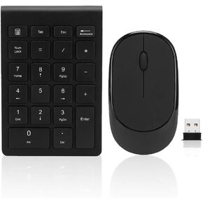 Zerone Keyboard and Mouse, Ultra Thin Keyboard and Mouse Share a Receiver, is Stable and Anti Interference, The Keyboard for 2.4G