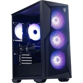 MSI Codex Z2 Gaming Desktop: AMD R5-8400F, GeForce RTX 4060, 16GB DDR5, 1TB m.2 NVMe SSD, USB Type-C, VR-Ready, Windows 11 Home : B8NUC-297US
