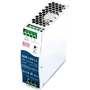 SDR-120-12 12V 10A 120W High-Efficiency DIN Rail Power Supply - Industrial Automation