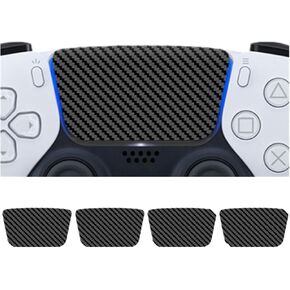 Touchpad Skin for PS5 TouchPad Add Protection, Improved Texture Carbon Pattern (Black)