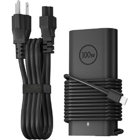New Replacement for 100W Dell Laptop Charger, USB C Type C Gan for Dell Precision 3580 3580 3580 3581 5680, Latitude 7640 7640 7340 5440 5540 9440 5340, Inspiron 14 16 5000 7000 5430 7430 7440 5630