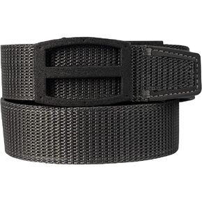 Nexbelt Tactical Ratchet EDC Titan Gun Belt - Cut to Fit Gun Belt for Men - PreciseFit Nylon Reinforced Belt with 1 1/2" Width Strap - Grey
