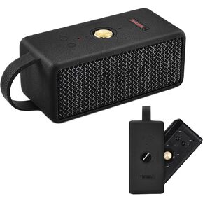 Silicone Protective Case Skin Cover Compatible with Marshall Emberton III Portable Bluetooth Speaker (Black)