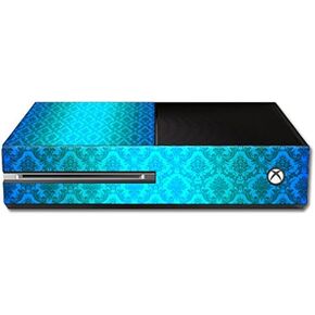 MightySkins Skin Compatible with Microsoft Xbox One - Blue Vintage | Protective, Durable, and Unique Vinyl Decal wrap Cover | Easy to Apply, Remove, and Change Styles | Made in The USA