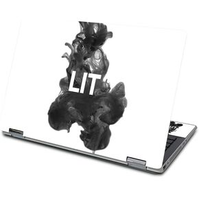 MightySkins Skin for HP Pavilion X360 14" (2019) - Lit | Protective, Durable, and Unique Vinyl Decal Wrap Cover | Easy to Apply, Remove, and Change Styles | Made in The USA