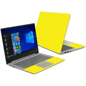 MightySkins Skin Compatible with Lenovo Ideapad 330S 14" (2018) - Solid Yellow | Protective, Durable, and Unique Vinyl Decal wrap Cover | Easy to Apply, Remove, and Change Styles | Made in The USA