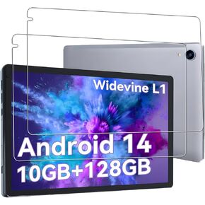 Screen Protector for Urao C107/Higrace C107 Android 14 Tablet 10 inch 2024,Tempered Glass Film Anti-Scratch High Touch Sensitivity,2 Pack.