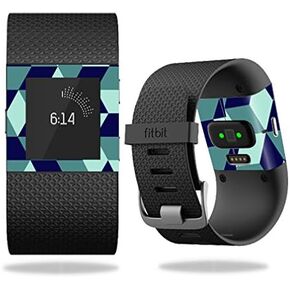Mayyskins Skin متوافق مع Fitbit Rase Cover Skins Sticker Watch Geo Tile