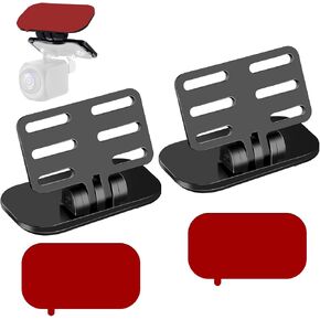 2 Pcs Rear Camera Holder Universal Rear View Camera Rear Window Mount Back Windshield Backup Camera Mount Dash Cam Mirror Camera Reverse Camera Mount Adhesive Car Dashcam Reverse Camera Holder
