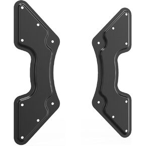 Steel VESA Mount Adapter for TV 32-55 inch, up to 66 lbs, Convert VESA 200 x 200 Mount to Fit 300 x 300, 400 x 200, 400 x 400 VESA Pattern, TV Extension Mount Adapter Plate