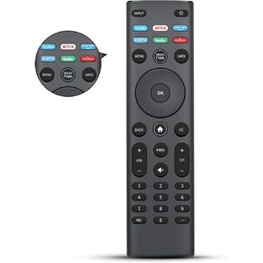 Universal Remote-Control Compatible for Vizio Smart-TV, XRT140-Remote- Replacement Applicable with All VIZIO Smart TV LCD LED QLED HD 4K UHD HDR TV Series