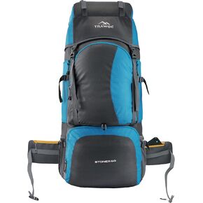 HK001 Synthetic 60L Water Proof Travel Backpack for Hiking (Yellow)