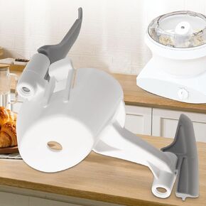 Bowl Scraper Attachment for Bosch Universal Plus Mixers, Help to Perfectly Mix and Knead The Dough, Save Time in Bread-Making, Included Universal Loaf Bread Dough Extender Center Hook