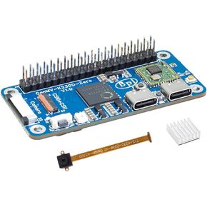 Banana Pi CanMV-K230D Zero AI Single Board Computer, K230D C908 RISC-V CPU Restnet50 KPU 3D DPU, LPDDR4 RAM H.264/H.265 VPU, for DIY Projects IoT Devices Programming (K230D SBC)