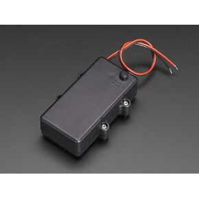 حامل بطارية Adafruit 2xaa مع مفتاح تشغيل/إيقاف [ADA770] in Kuwait