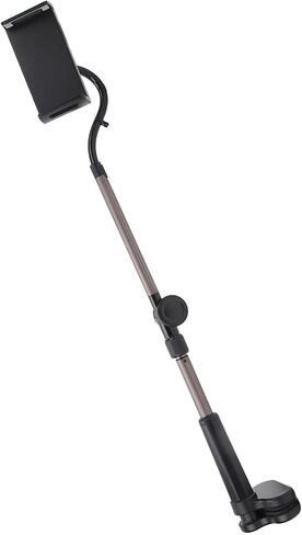 Health Gear Tablet Clamp Holder Desk Mount Clamp, Flexible 360 Degree Adjustable Tablet Arm Mount Stand Holder Universal Phone Clamp Bracket, Sturdy Aluminum Alloy Bendable Arm in Saudi Arabia