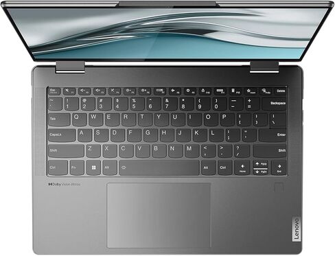Lenovo Yoga 7i 14 "2-in-1 كمبيوتر محمول ، 2.2K (2240x1400) جهاز كمبيوتر محمول على شاشة اللمس IPS ، معالج Intel I5-1235U 10-Core ، 8GB LPDDR5 RAM ، 512GB PCI in Kuwait