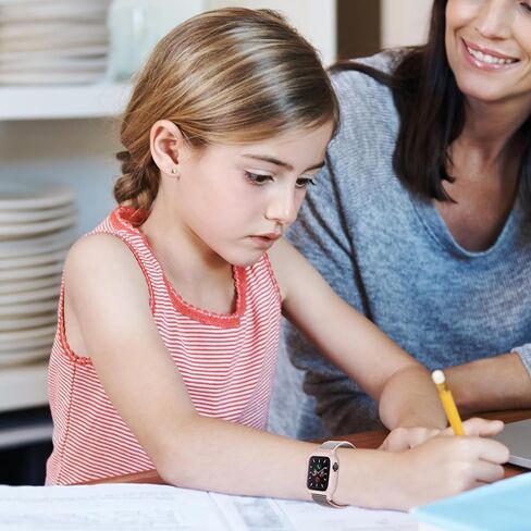 Band with Case Compatible for Kids Apple Watch Band 38/40/41/42/44/45/46mm in Saudi Arabia
