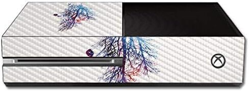 MightySkins Carbon Fiber Skin for Microsoft Xbox One - Cat Eyes | Protective, Durable Textured Carbon Fiber Finish | Easy to Apply, Remove, and Change Styles | Made in The USA in Saudi Arabia