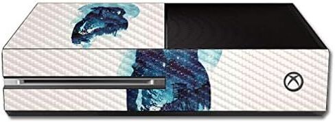 MightySkins Carbon Fiber Skin for Microsoft Xbox One - Cat Eyes | Protective, Durable Textured Carbon Fiber Finish | Easy to Apply, Remove, and Change Styles | Made in The USA in Saudi Arabia