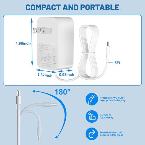 سلك طاقة تقويمي رقمي للتقويم السماوي 860004165262 استبدال الشاحن 15 بوصة مخطط مخطط رقمي AC محول ETL in Kuwait
