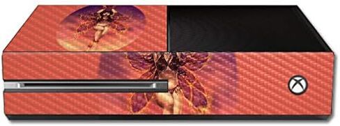 Mayyskins Carbon Carbon Skin for Microsoft Xbox One - Dance Enchanted | واقي ، دائم من ألياف الكربون المحكم | من السهل تطبيق الأنماط وإزالتها وتغييرها | صنع في الولايات المتحدة in Kuwait