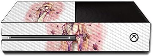 Mayyskins Carbon Carbon Skin for Microsoft Xbox One - Dance Enchanted | واقي ، دائم من ألياف الكربون المحكم | من السهل تطبيق الأنماط وإزالتها وتغييرها | صنع في الولايات المتحدة in Kuwait