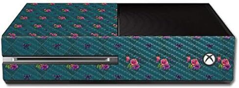 Mayyskins Carbon Carbon Skin for Microsoft Xbox One - Dance Enchanted | واقي ، دائم من ألياف الكربون المحكم | من السهل تطبيق الأنماط وإزالتها وتغييرها | صنع في الولايات المتحدة in Kuwait