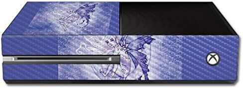 Mayyskins Carbon Carbon Skin for Microsoft Xbox One - Dance Enchanted | واقي ، دائم من ألياف الكربون المحكم | من السهل تطبيق الأنماط وإزالتها وتغييرها | صنع في الولايات المتحدة in Kuwait