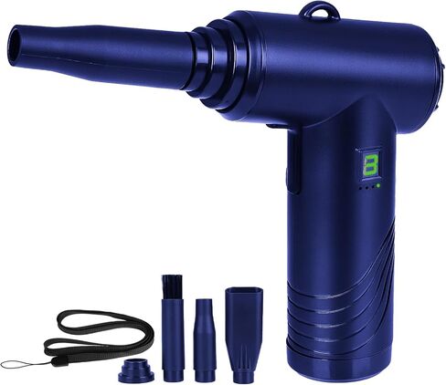 Powerful Electric Air Duster - Reusable, Eco-Friendly, High-Speed Dust Removal for Electronics, Keyboards, Laptops, Cameras - Efficient & Cost-Effective Cleaning Solution in Saudi Arabia
