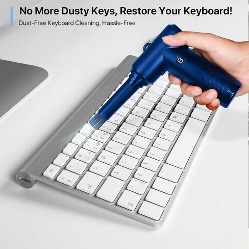 Powerful Electric Air Duster - Reusable, Eco-Friendly, High-Speed Dust Removal for Electronics, Keyboards, Laptops, Cameras - Efficient & Cost-Effective Cleaning Solution in Saudi Arabia