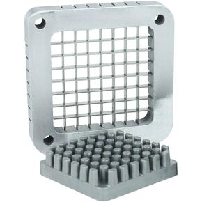 WYZworks Replacement 3-Hole 1/2" Blade Assembly and Pusher Block for Commercial French Fry Cutter