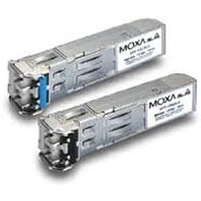 Moxa SFP-1GLXLC-T - SFP Module with 1 1000BaseLX Port, LC Connector for 10 km Transmission, -40 to 85°C Operating Temperature