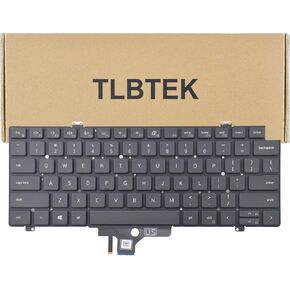 TLBTEK Backlight Keyboard Replacement Compatible with Dell Latitude 5420 5421 5430 7420 7520 2021 Series Laptop P/N: 0PWCJY 0CVGNH PK132UG2A00