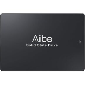Aiibe 128GB Internal Solid State Drive SATA III SSD 128GB 2.5" SSD Drive Internal Up to 450MB/s SSD Hard Drive for Computer Laptop (Black)